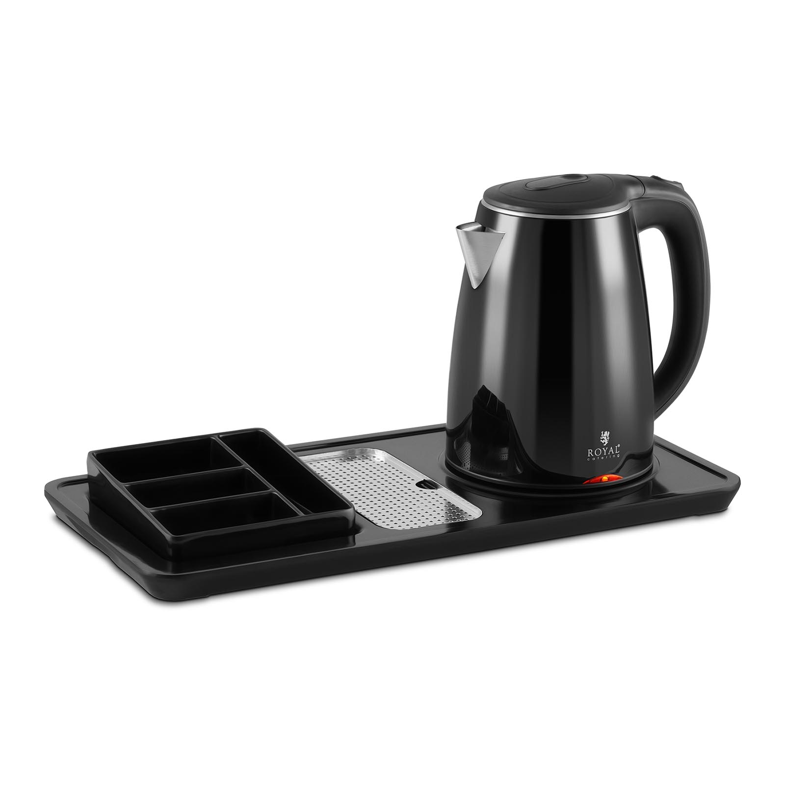 Električno kuhalo za vodu - stanica za kavu i čaj - 1,2 l - 1800 W - bežično