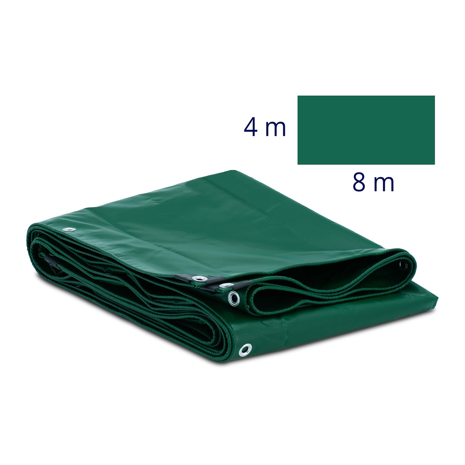 Cerada - s ušicama - 800 x 400 cm - PVC - 650 g/m²
