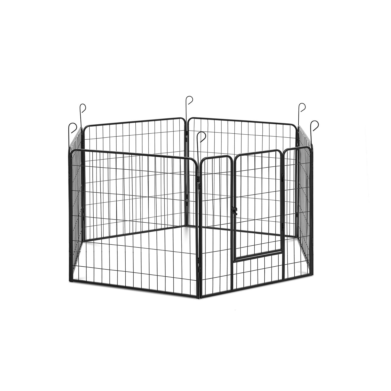 Puppy run - s vratima - 6 modularni segmenti - za zatvorene i otvorene prostore